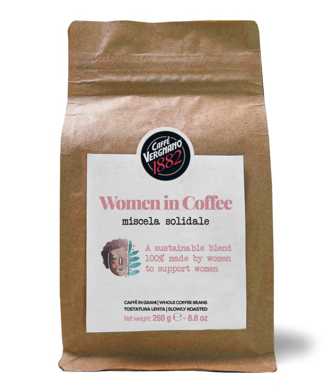 Kavos pupelės Vergnano Women in Coffee, 068S, 250 g