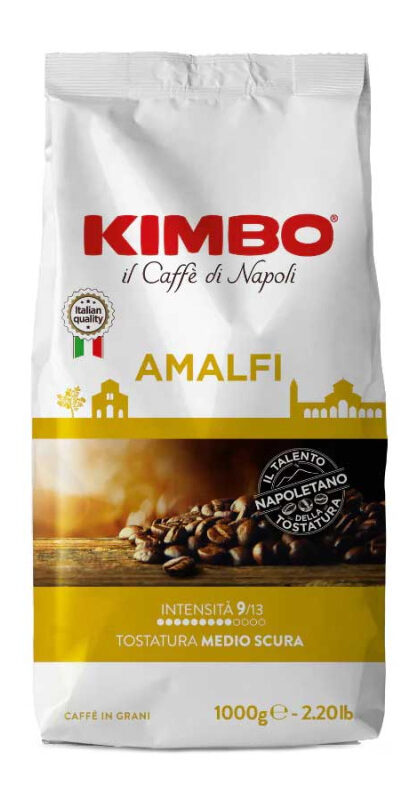 KIMBO Amalfi kavos pupelės, 1kg