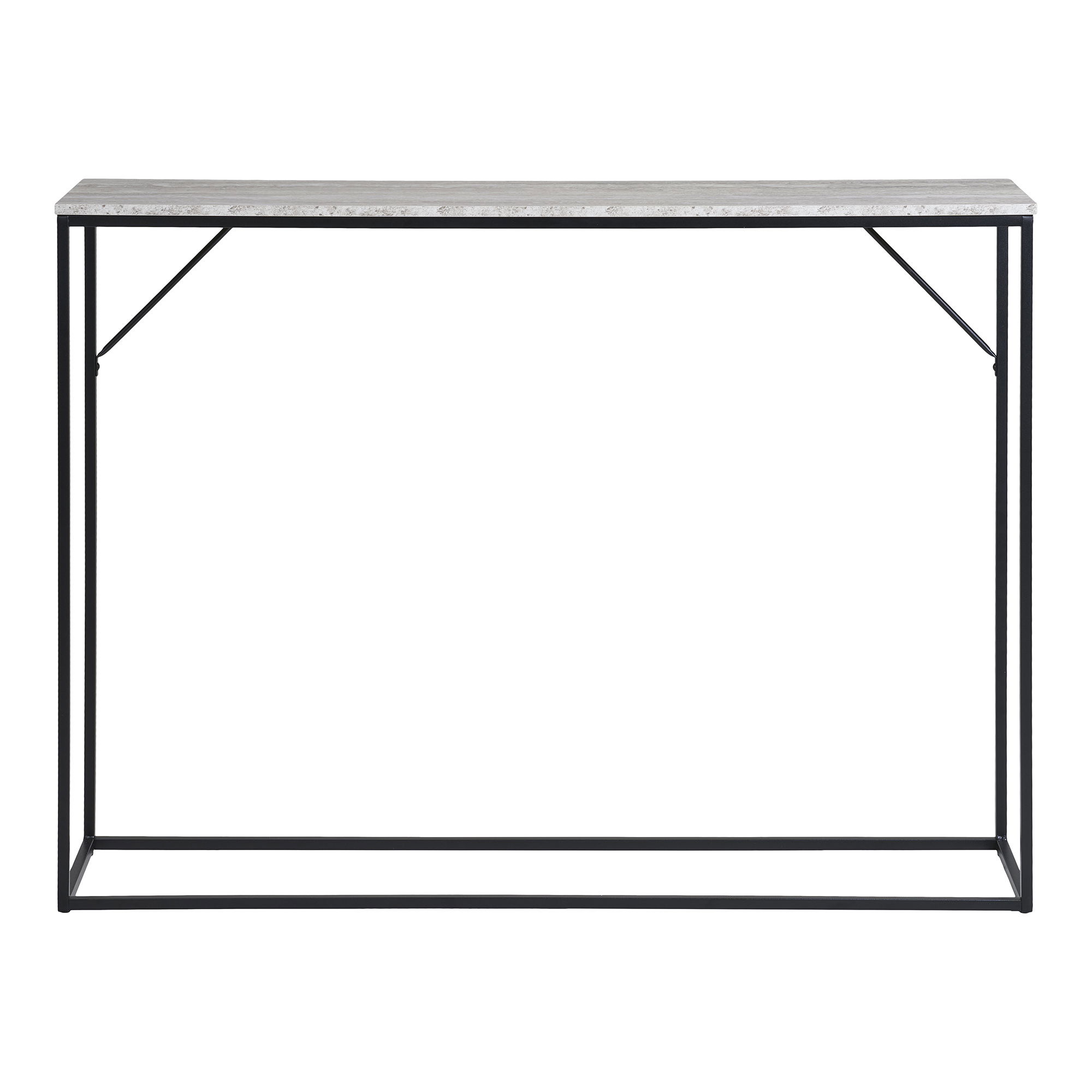 Konsolinis staliukas | 26 x 80 x 110 cm | Juoda | Pilka