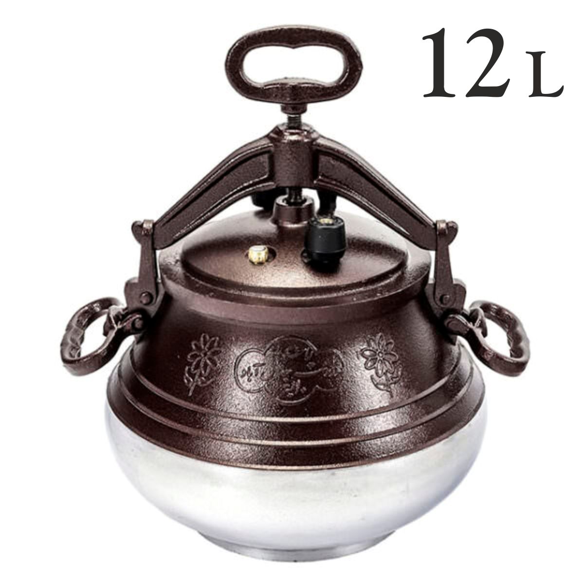 Afganistanietiškas kazanas 12L (10L) (dviejų spalvų)
