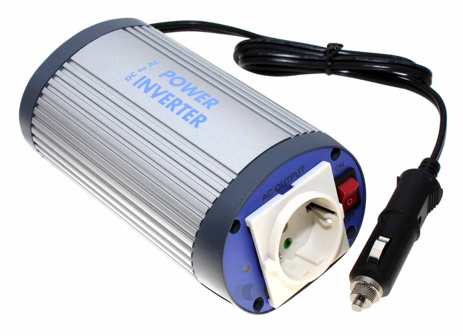 Įtampos keitiklis 12Vdc/230Vac 150W/300W 50Hz modifikuotas sinusas, MEAN WELL