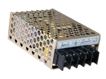 Įtampos keitiklis DC/DC 18-36V:12V 1.25A uždaras MEAN WELL