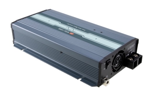 Įtampos keitiklis 12Vdc/230Vac 1200W(2000W) su sinusine išėjimo įtampa ir UPS funkcija, MEAN WELL