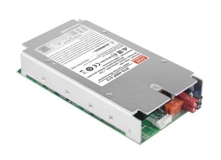 Įmontuojamas įtampos keitiklis 24Vdc/230Vac 400W(800W) su sinusine išėjimo įtampa, MEAN WELL
