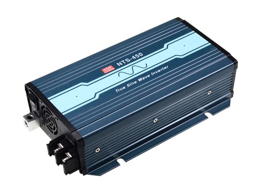 Įtampos keitiklis 24Vdc/230Vac 450W(900W) su sinusine išėjimo įtampa, MEAN WELL
