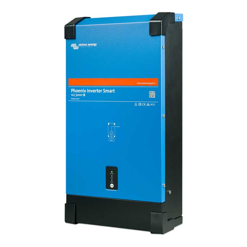 Įtampos keitiklis Phoenix Smart 12Vdc/230Vac 3000VA 2400W su sinusine išėjimo įtampa, VE.Direct, SCHUKO