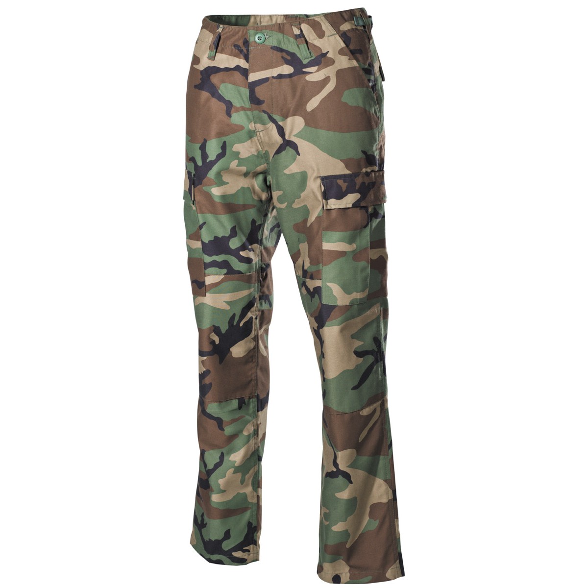 JAV BDU lauko uniformos kelnės, miško maskuotės (01294T) XL