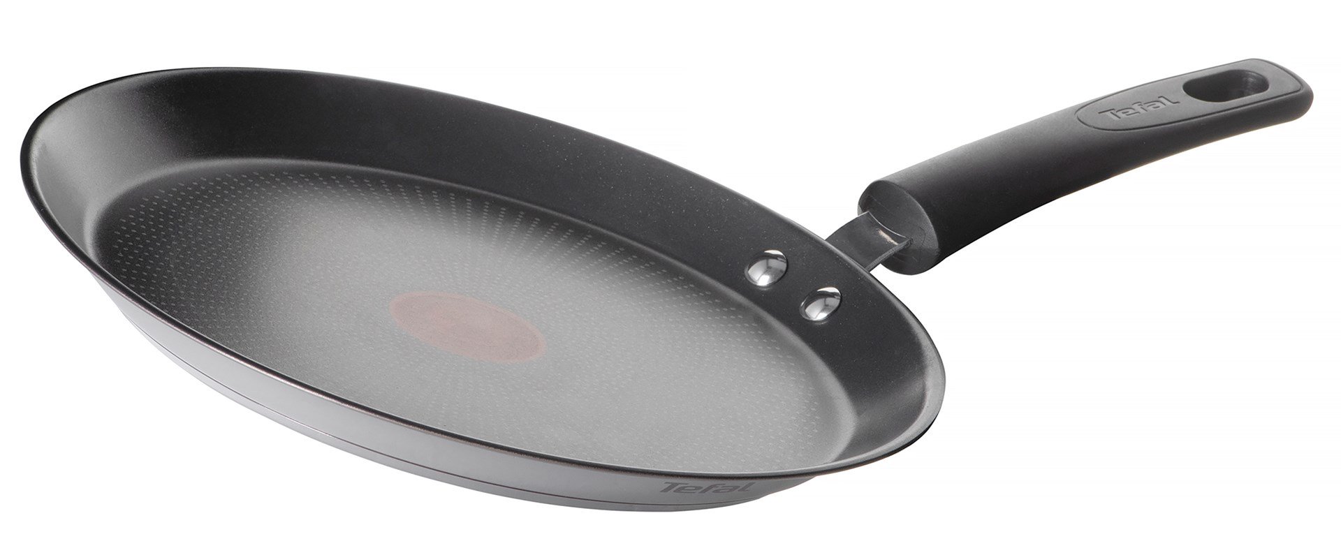 Blynų keptuvė TEFAL Emotion E30038 25 cm Juoda, Pilka