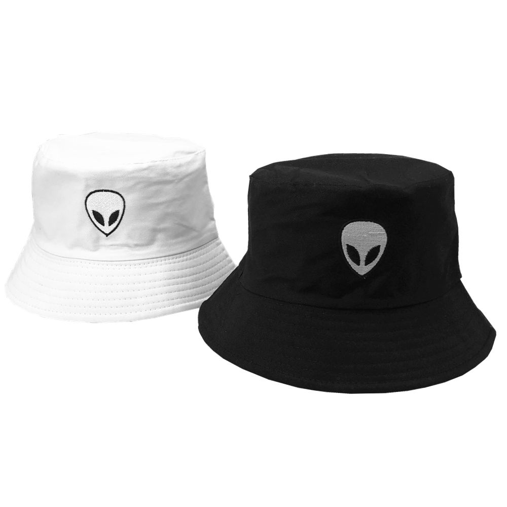 Kepurė bucket hat Alien, juoda