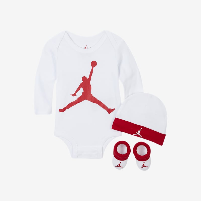 Jordan Baby Smėlinuko, Kepurės Ir Batukų Komplektas - Dydis 6-12 M (MJ0263-001 Bodžiai)