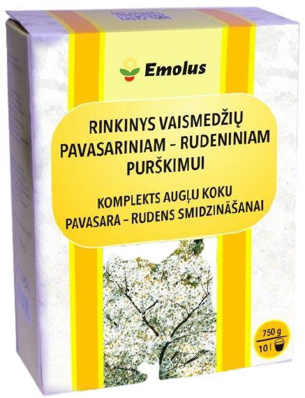 Pavasarinio ir rudeninio vaismedžių purškimo rinkinys, 750 g