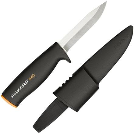 Sodo peilis FISKARS K40, 23 cm, su dėklu, universalus