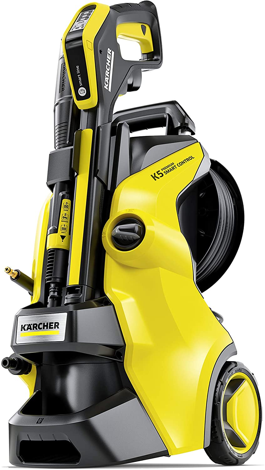 Aukšto slėgio plovimo įrenginys KARCHER K 5 Premium Smart Control Home, 2100 W, 145 bar, 500 l/h