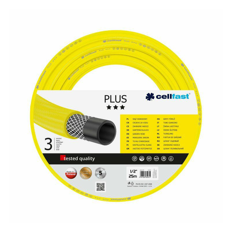 10-760 CF.HOSE OGR.PLUS 5/8" 60 m LT "B"...