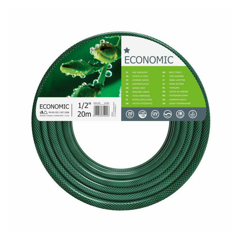 10-041 C.HOSE OGR. EKONOMINĖ ŽARNA 5/4" 30m *