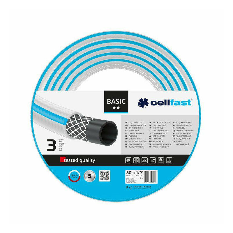 10-432 C.GARDEN HOSE. BASIC 1" 20 m...