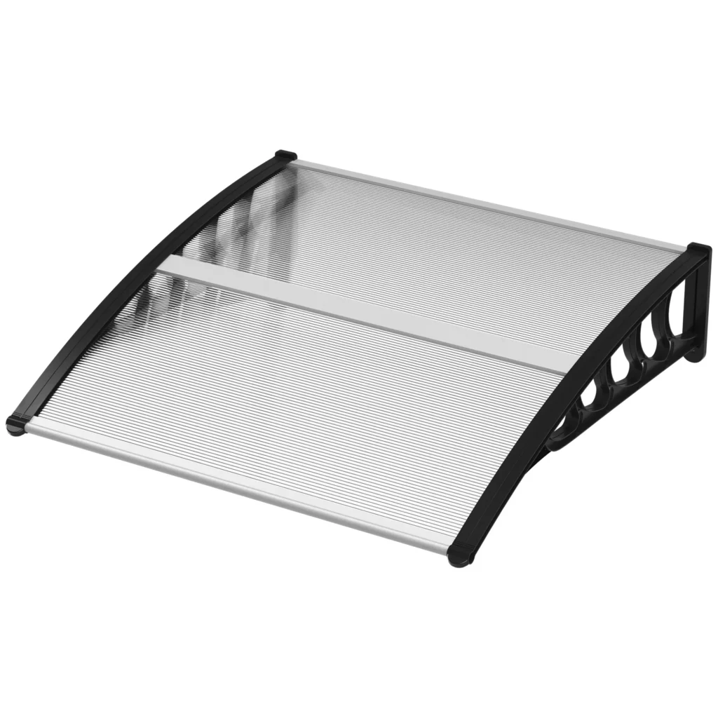 Lauko durų stogelis 103 x 96,5 x 27 cm