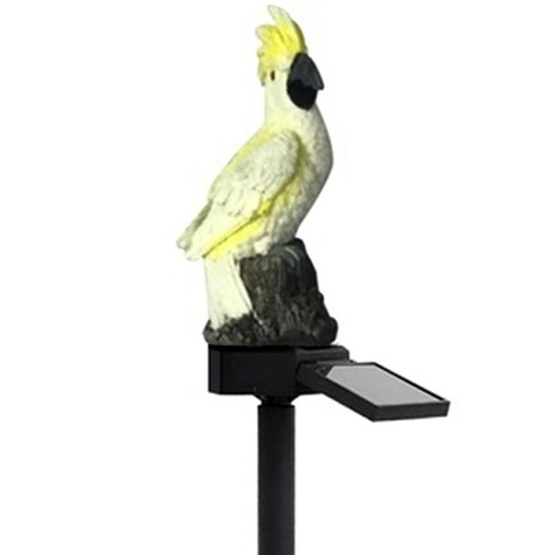 LED saulės sodo lempa – Papūga