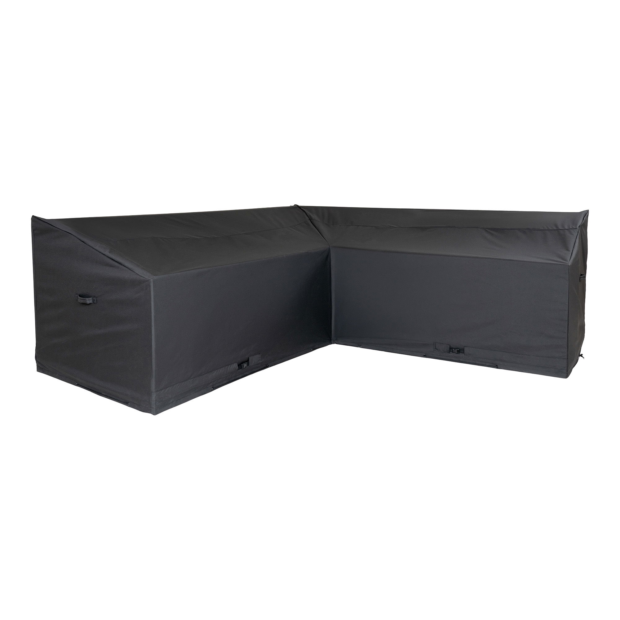 Lauko baldų uždangalas | 100 x 65/90 x 195/252 cm | Juoda
