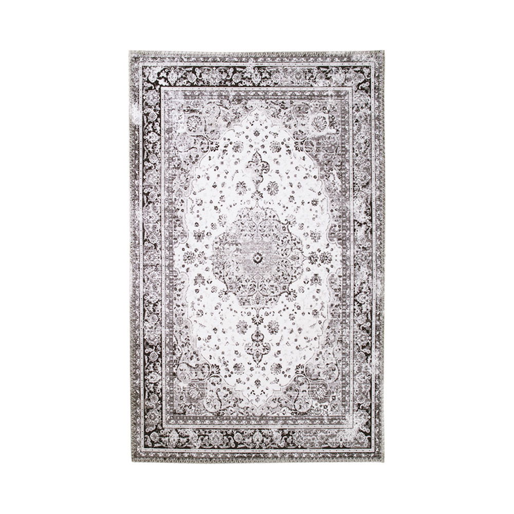 Kilimas | 160 x 230 cm | Balta | Juoda