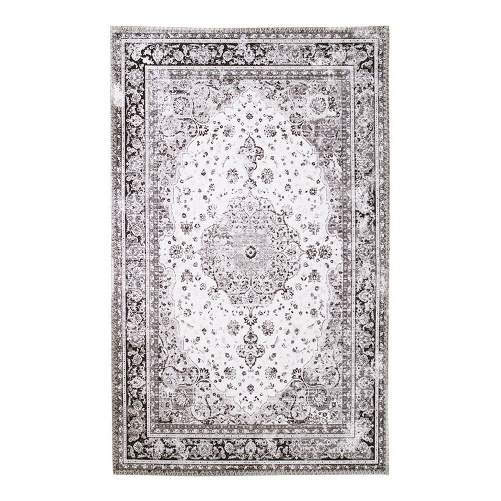 Kilimas | 200 x 300 cm | Balta | Juoda
