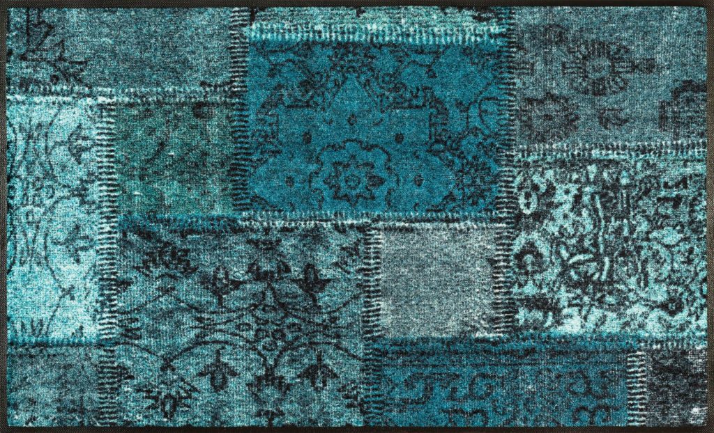 Kilimėlis VINTAGE PATCHES TURKIS 75/120 cm