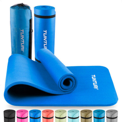 Fitneso kilimėlis TUNTURI NBR Fitness Mat (Spalva: Mėlyna)