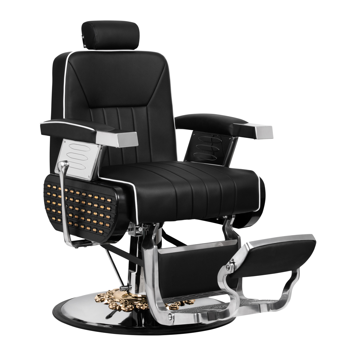 Kirpyklos kėdė Barber Chair Gabbiano Livio Black