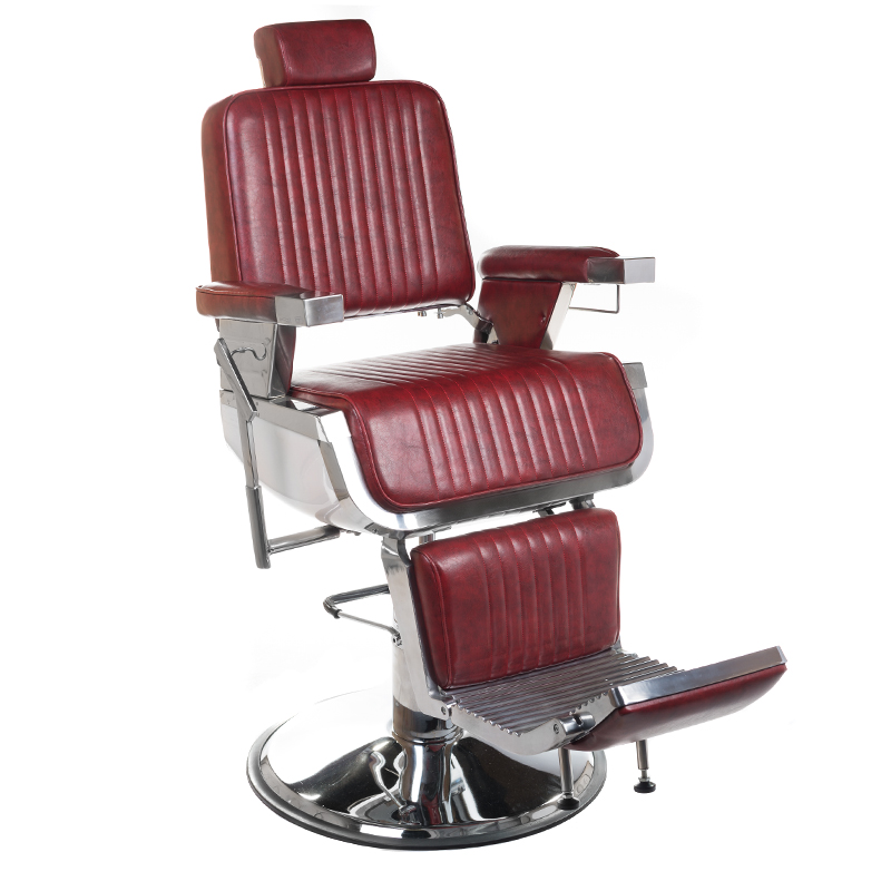 Kirpyklos kėdė Barber Chair Lumber Burgund