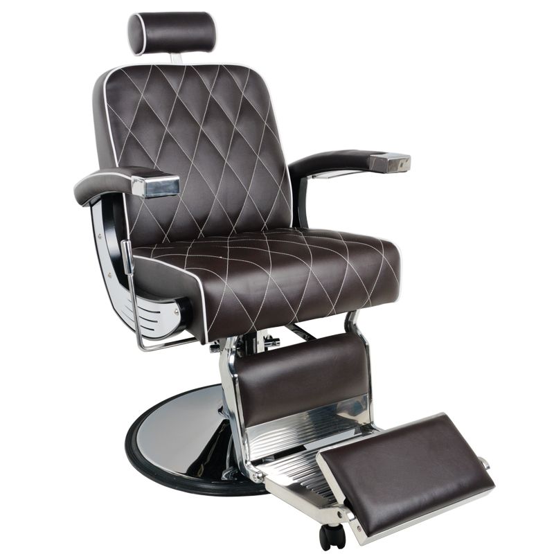 Kirpyklos kėdė Barber Chair Gabbiano Imperial Brown