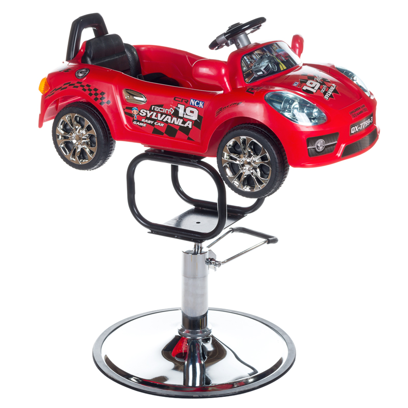 Vaikiška kirpyklos kėdė SPEED RED