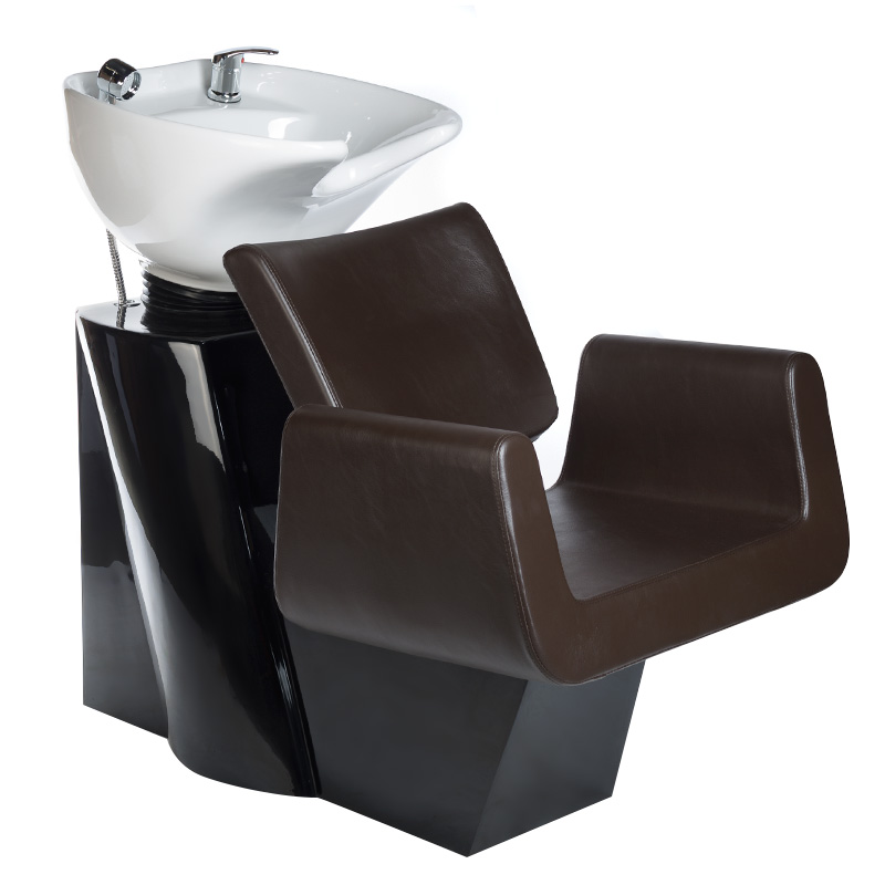 Kirpyklos plautuvė PROFESSIONAL HAIRWASHER VITO HELSINKI BROWN