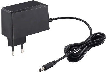 Impulsinis maitinimo šaltinis 12V 2A, 5.5x2.1x10mm, sieninis