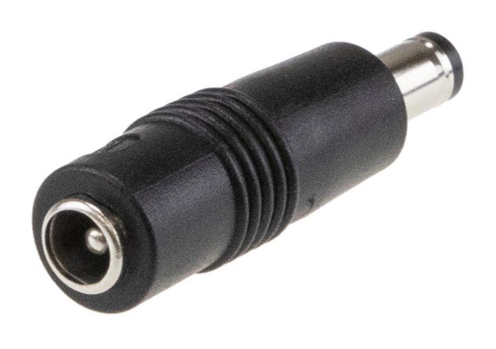 Kištukas iš 2.5x5.5x11mm į 2.1x5.5x11mm