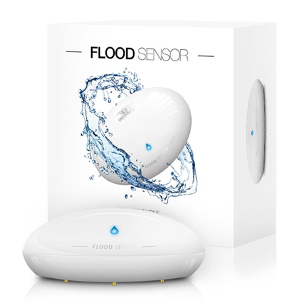 Išmanūs namai Fibaro  Flood Sensor  Z-Wave  White