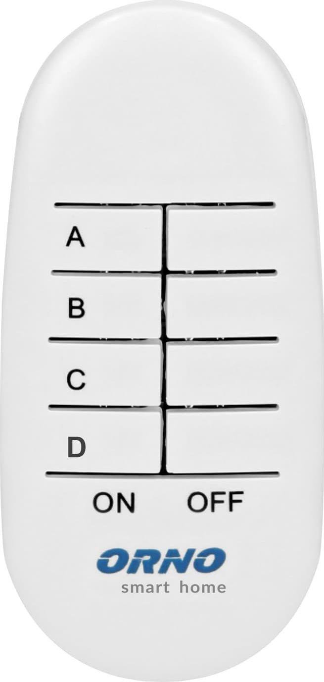 Orno Remote control for surface relays and Smart Home 4-channel sockets (OR-SH-1752)
