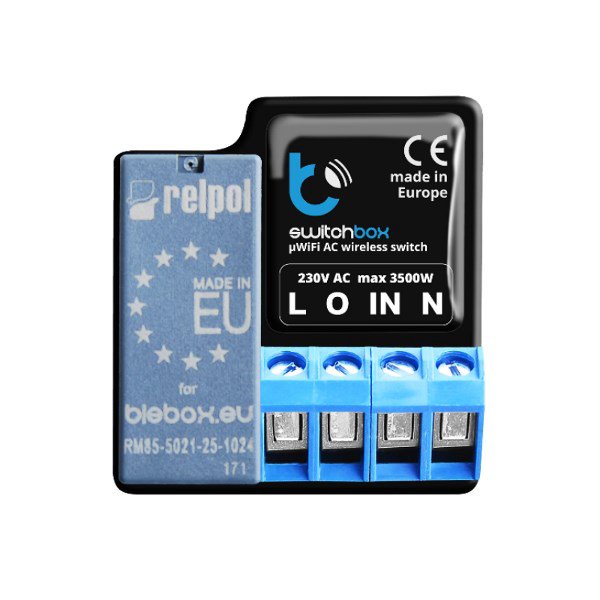 blebox SwitchBox Bevielis Juoda