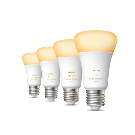 Philips Hue WA 6W A60 E27 4pcs pack