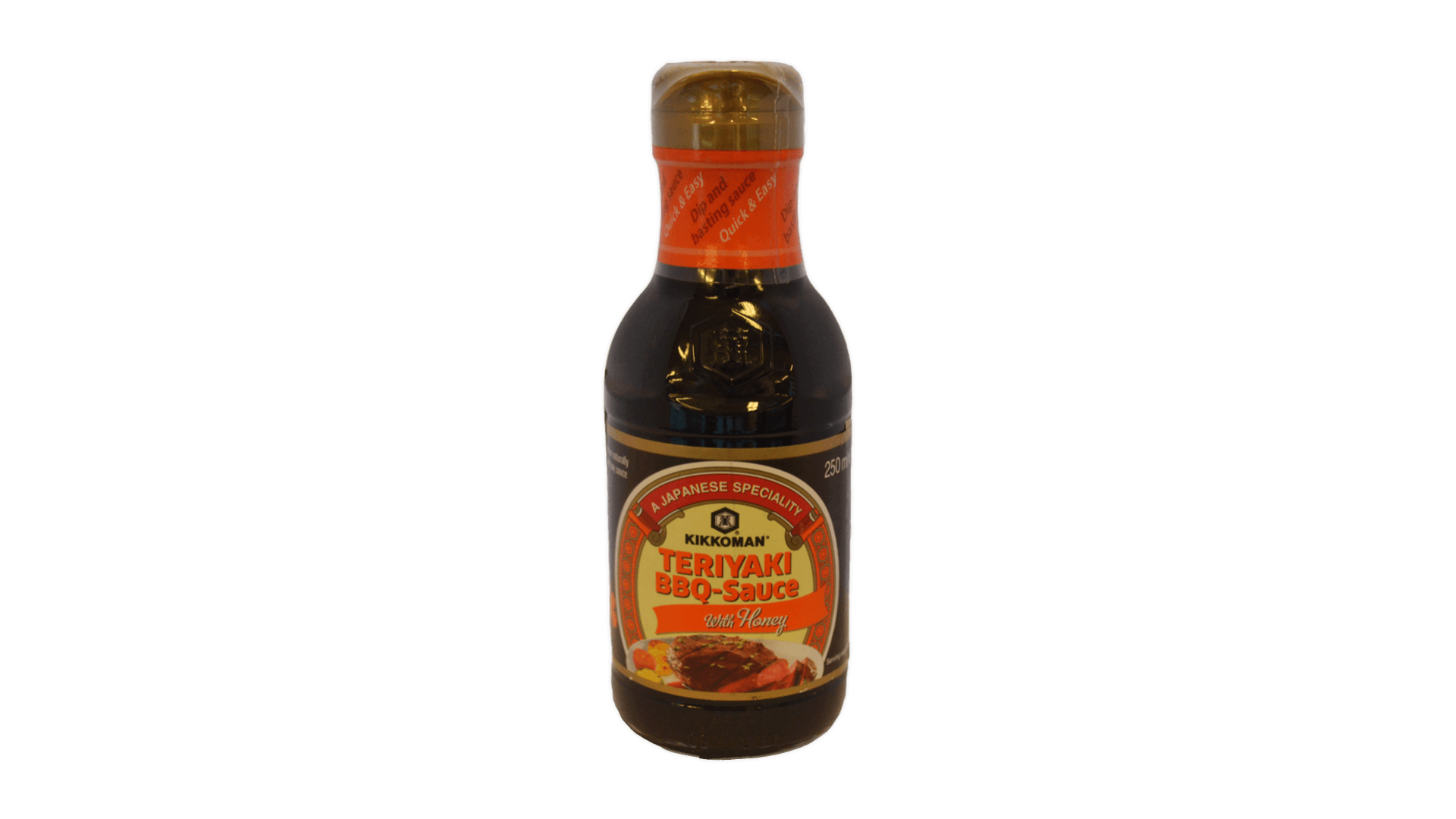 Teriyaki BBQ padažas su medum KIKKOMAN, 250 ml