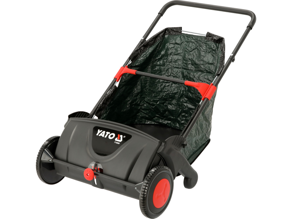 Žolės ir lapų surinktuvas mechaninis | 40 cm | 100 l (YT-86660)