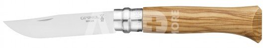 Knife Opinel Classic Nr 8 Stainless Steel Olive