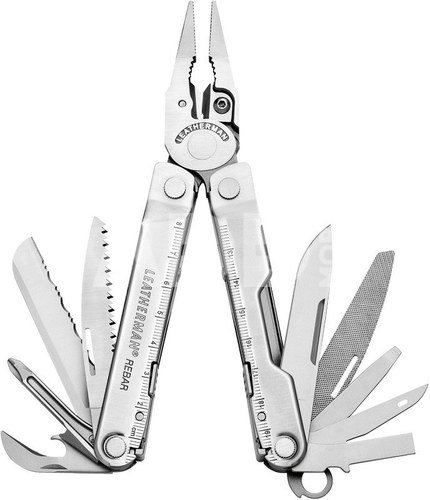 Leatherman Multitool REBAR Silver
