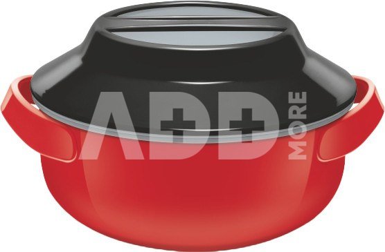 Milton casserole Microwow 1000, red