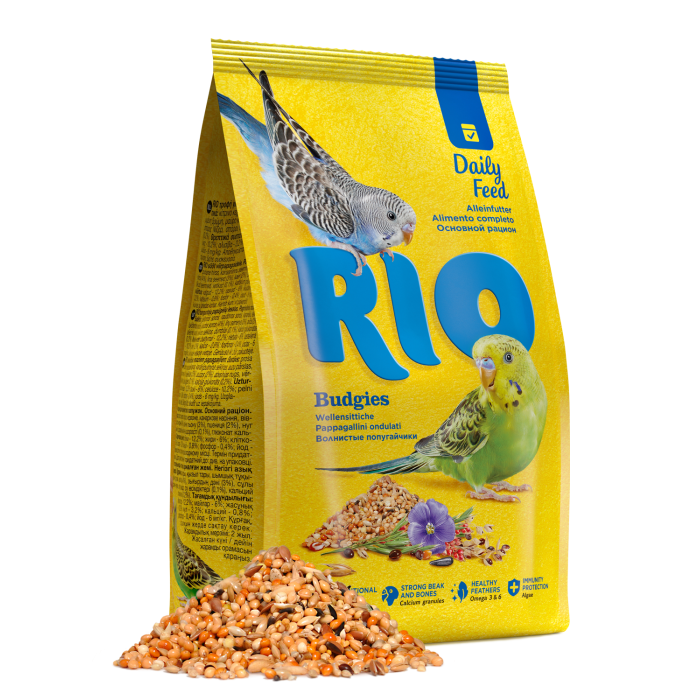 RIO kasdienis lesalas banguotosioms papūgėlėms, 1 kg