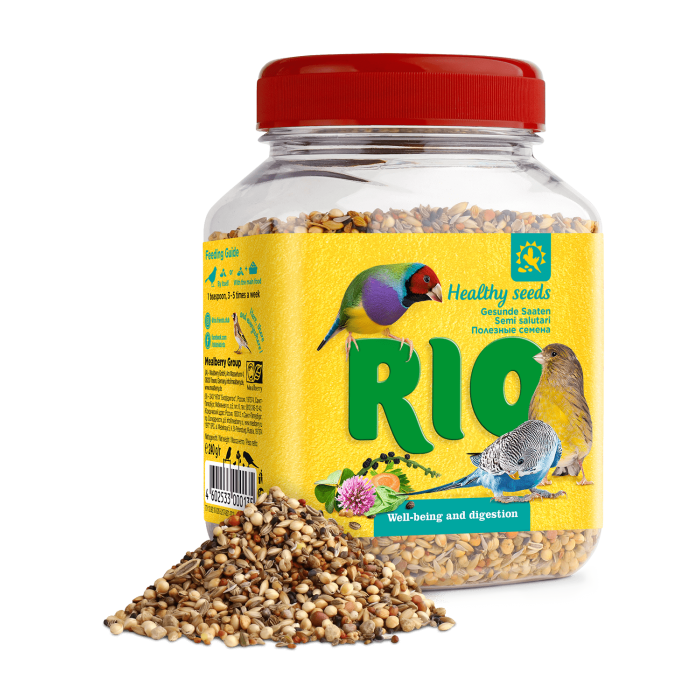 RIO vertingų sėklų mišinys paukščiams, 240 g