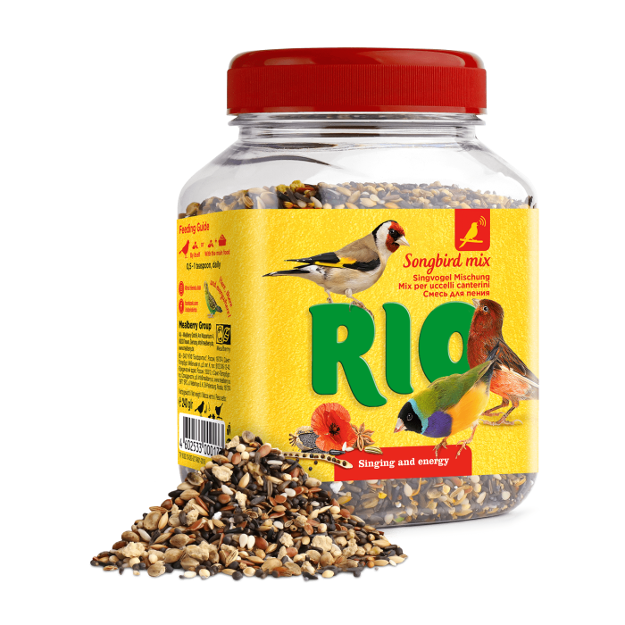 RIO mišinys paukščiams giesmininkams, 240 g