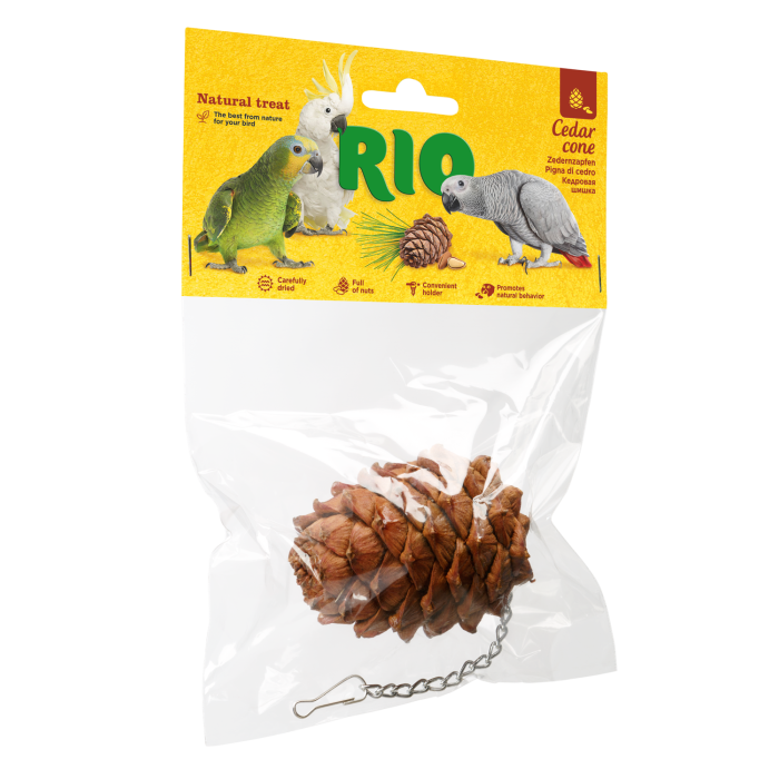 RIO kedro kankorėžis paukščiams, 1 vnt.