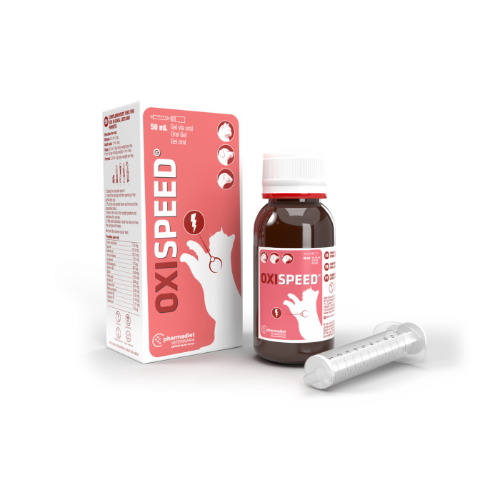 Pharmadiet Oxispeed Gel papildai gyvūnams, gerinantys tonusą, 50 ml