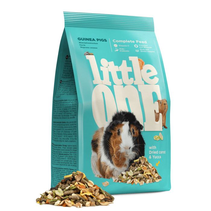 Little one pašaras jūrų kiaulytėms, 900 g