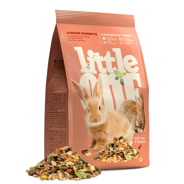 Little one pašaras jauniems triušiams, 2,3 kg
